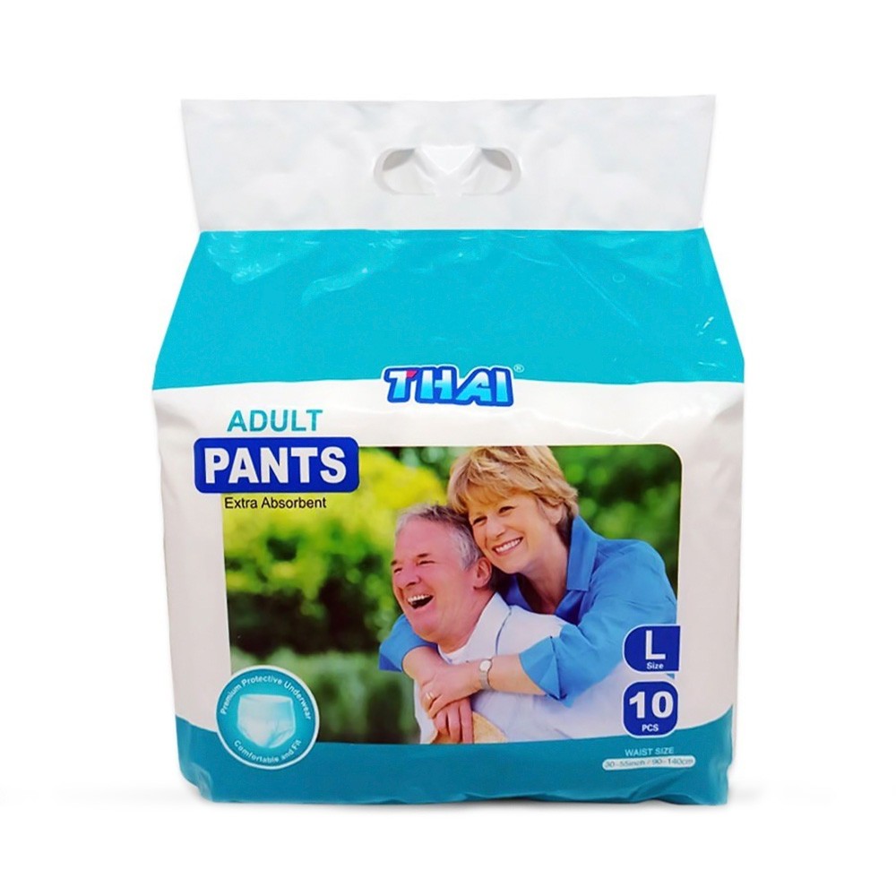 Picture of Thai Adult Pant Diaper Size-L 10PCS (90-140CM) (30-55 Inches)