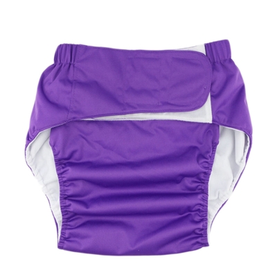 Picture of S Size (22-26 Inch Waists) Washable Diaper for the Elderly and Disabled with Adjustable Size - Waterproof Incontinence Pants Underwear