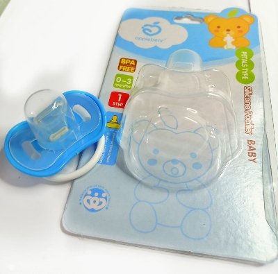 Picture of Applebear Newborn Pacifier Petals Type Silicone Pacifiers for 0-3m Baby - Multicolor (Made in China)