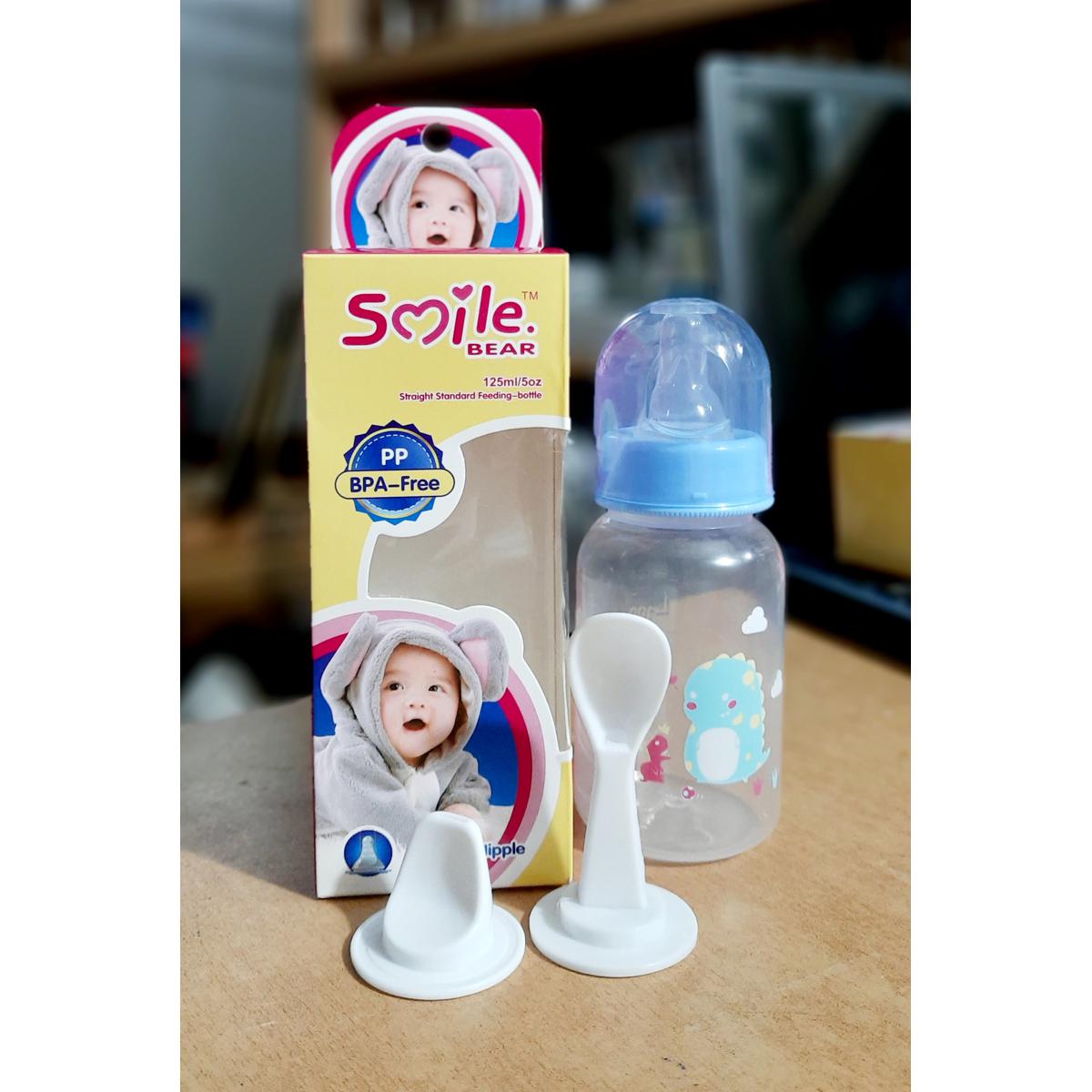 Picture of Smile Bear Food & Juice Feeder with Silicone Nipple 250ml