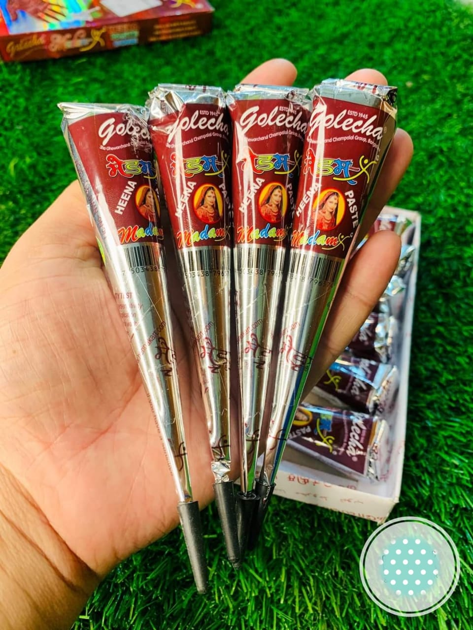 Picture of Golecha Mehedi (Long Date)- 6 Pieces (INDIAN)