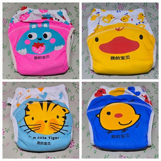 Picture of New Pant Style Washables and Reusable Water Proof Soft Cotton Diaper for Baby Kids