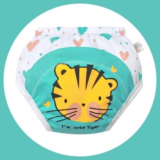 Picture of New Pant Style Washables and Reusable Water Proof Soft Cotton Diaper for Baby Kids