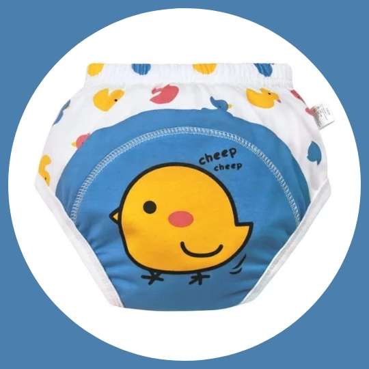 Picture of New Pant Style Washables and Reusable Water Proof Soft Cotton Diaper for Baby Kids