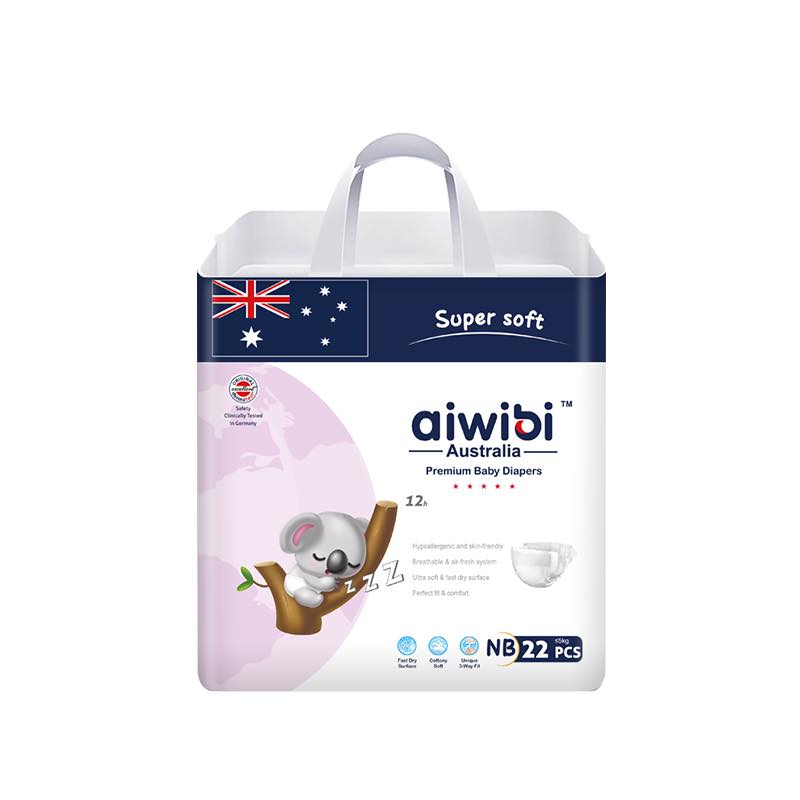 Picture of Aiwibi Australian Premium Baby Diaper NewBorn Belt (0-5kg) -22Pcs