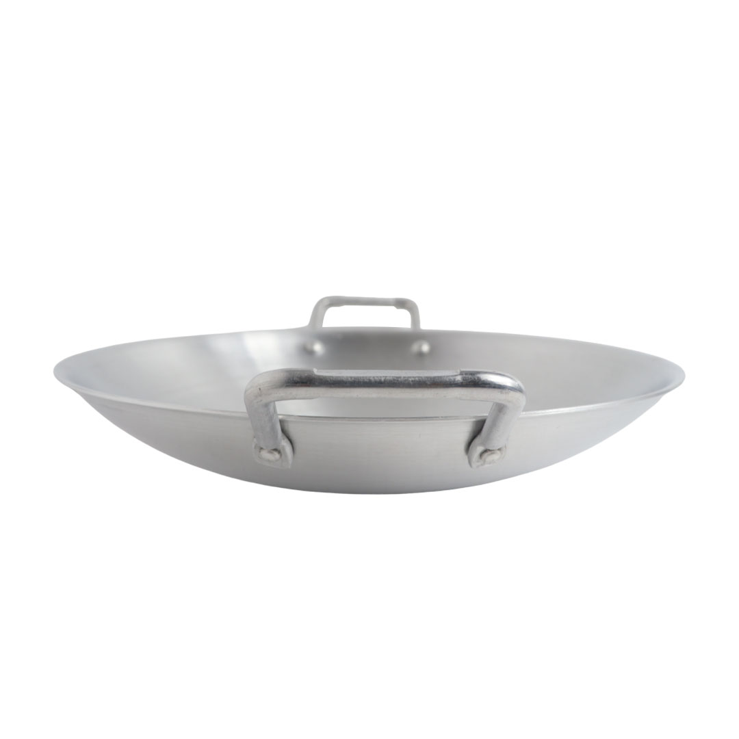 Picture of Alusafe Aluminium Flat Karhai 27 cm (27*6 cm)