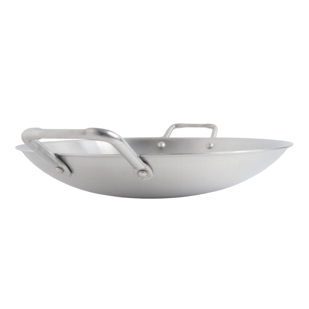 Picture of Alusafe Aluminium Flat Karhai 27 cm (27*6 cm)