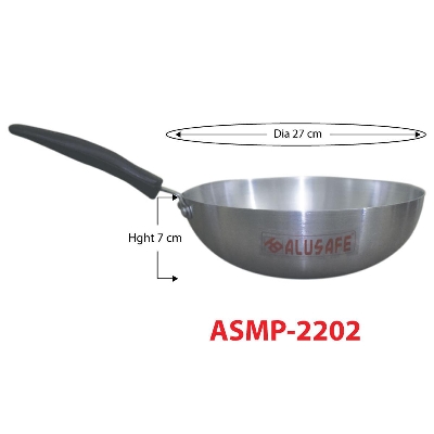 Picture of Alusafe Aluminium Multipan 27 Cm - Versatile Cooking Essential (27*7 Cm)- Quality Craftsmanship For Your Culinary Adventures