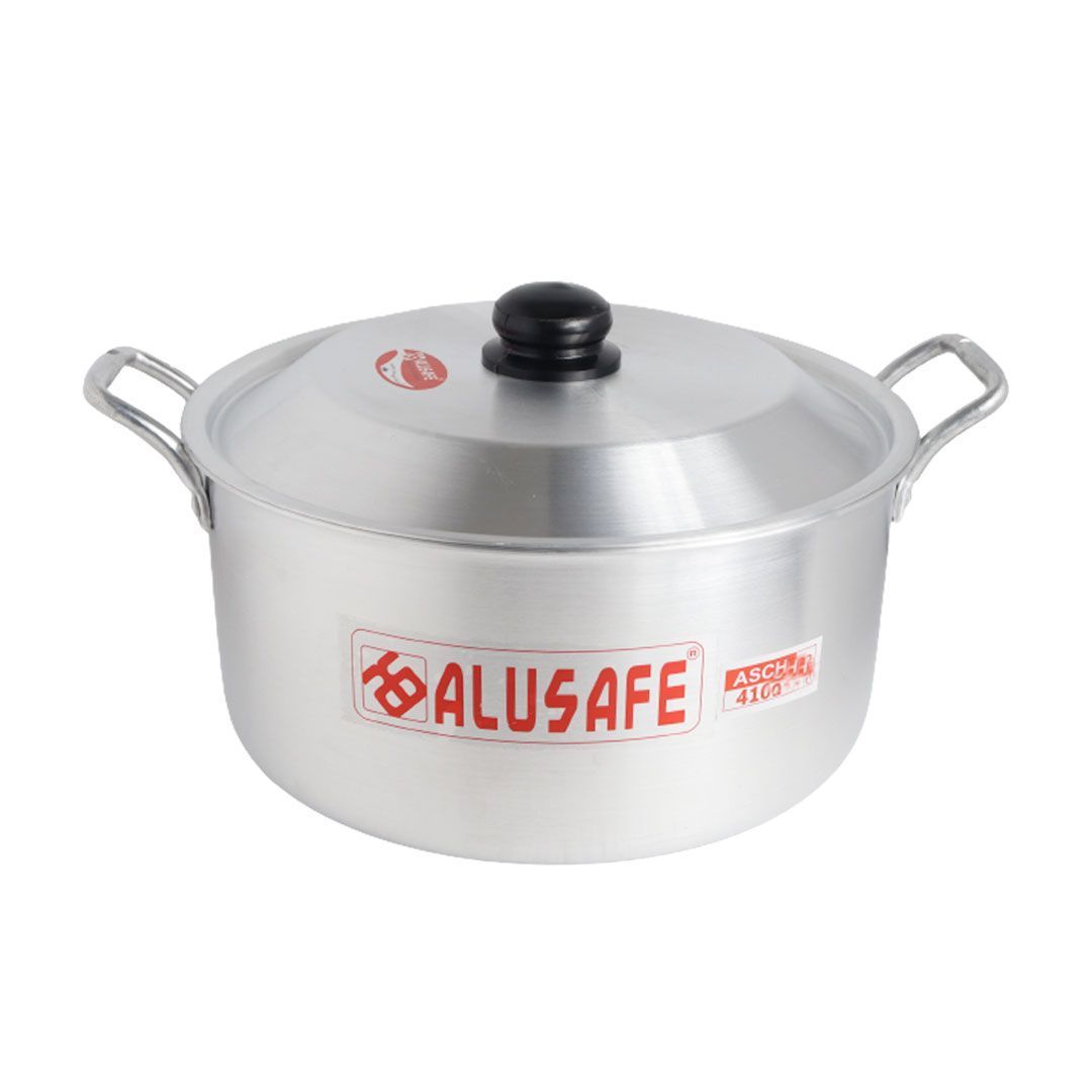 Picture of Alusafe Aluminium Casserole with lid 30 cm (30*15 cm)