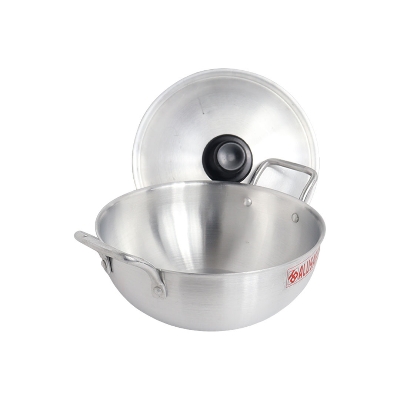 Picture of Alusafe Aluminium Short Handle Pan 28 Cm (28*8 Cm) - Prepare Mouthwatering Dishes With Alusafe Aluminium Short Handle Pan