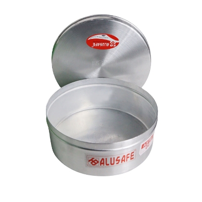 Picture of Aluminium Pudding Box With Aluminium Lid 15 Cm (15X6 Cm) - Durable And Reliable Container For Storing Puddings