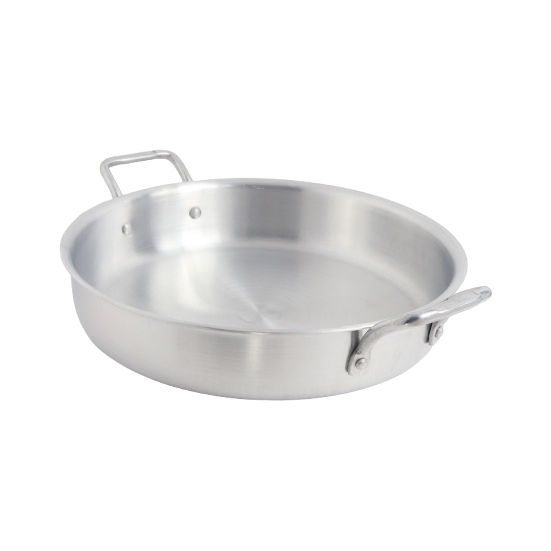 Picture of Alusafe Aluminum Roast Pan With Lid (30X6 Cm) - Easy Roasting With Durable Aluminum Roast Pan And Lid