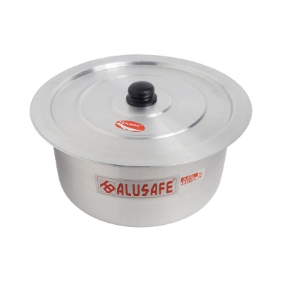 Picture of Alusafe Aluminium Saucepan With Lid 41 cm ( 41*22 cm)