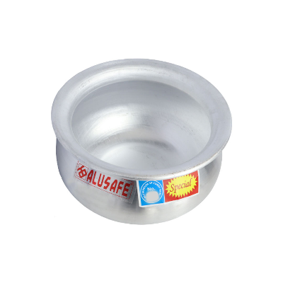 Picture of Alusafe Aluminium Special Curry Hari 08 inch with Lid  ( 20*12 cm)