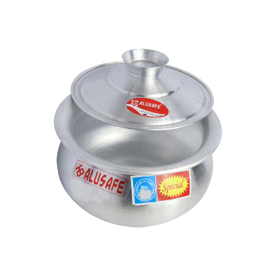 Picture of Alusafe Aluminium Special Curry Hari 08 inch with Lid  ( 20*12 cm)