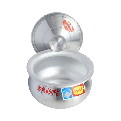 Picture of Alusafe Aluminium Special Curry Hari 08 inch with Lid  ( 20*12 cm)