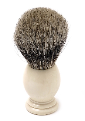 Picture of Men'S Foam Shaving Brush with wooden handle bristles are soft shave foam quickly and easily for thick beards 1 pcs