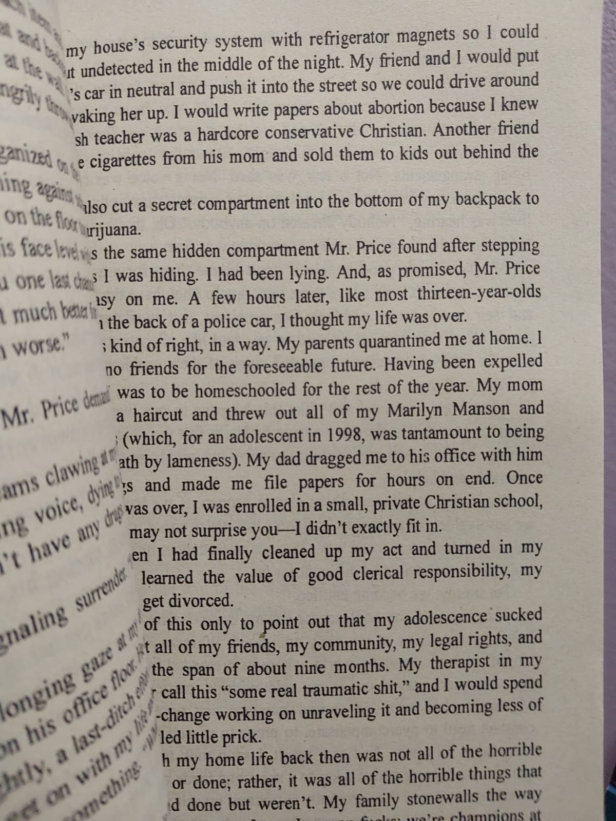 Picture of THE SUBTLE ART OF NOT GIVING A FCK by Mark Manson - Yellow - Paperback