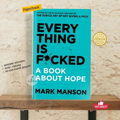 Picture of Everything Is F*cked: A Book About Hope by Mark Manson - Premium Quality - Paperback