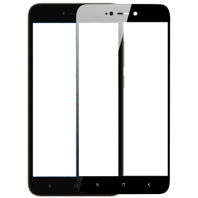 Picture of Tempered Glass Screen Protector for Redmi Note 5A Prime - Black