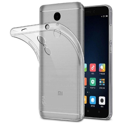 Picture of Transparent Back Case for Xiaomi Redmi Note 4 & Note 4X Tpu Back Case -Clear