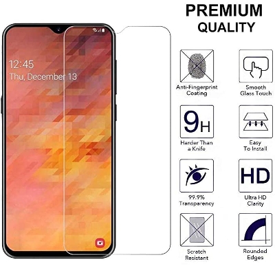 Picture of Samsung galaxy A10 M20 M30 M40  A70  A50 Tempered Glass Screen Protector  – Transparent