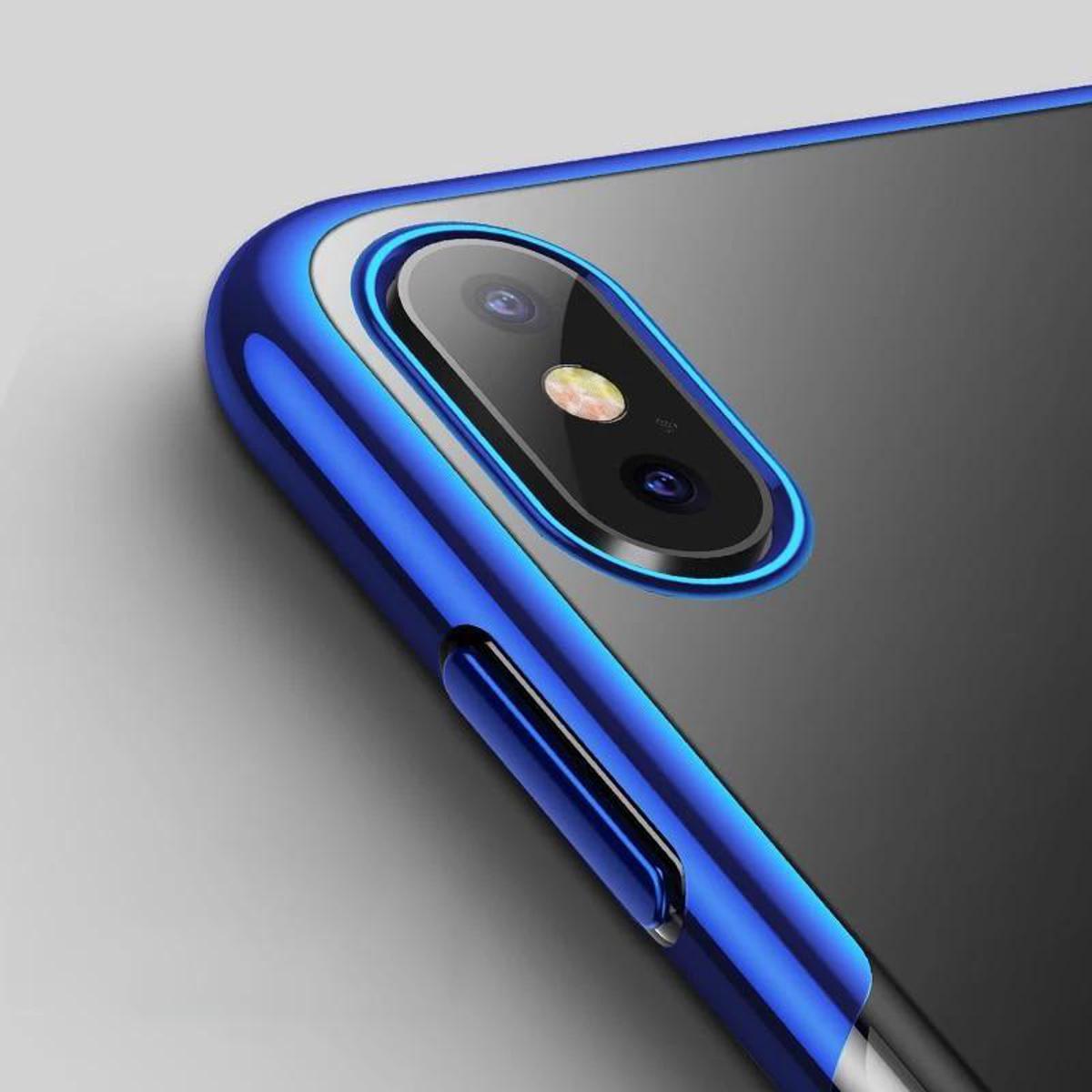 Picture of Samsung A10S S6-Egde M10 A10 A20S S10+ A30 S10 M20  Back Cover Clear Ultra Violet Blue Basus - Redmi Note 11 Back Cover (Back Case Cover For Smartphone)