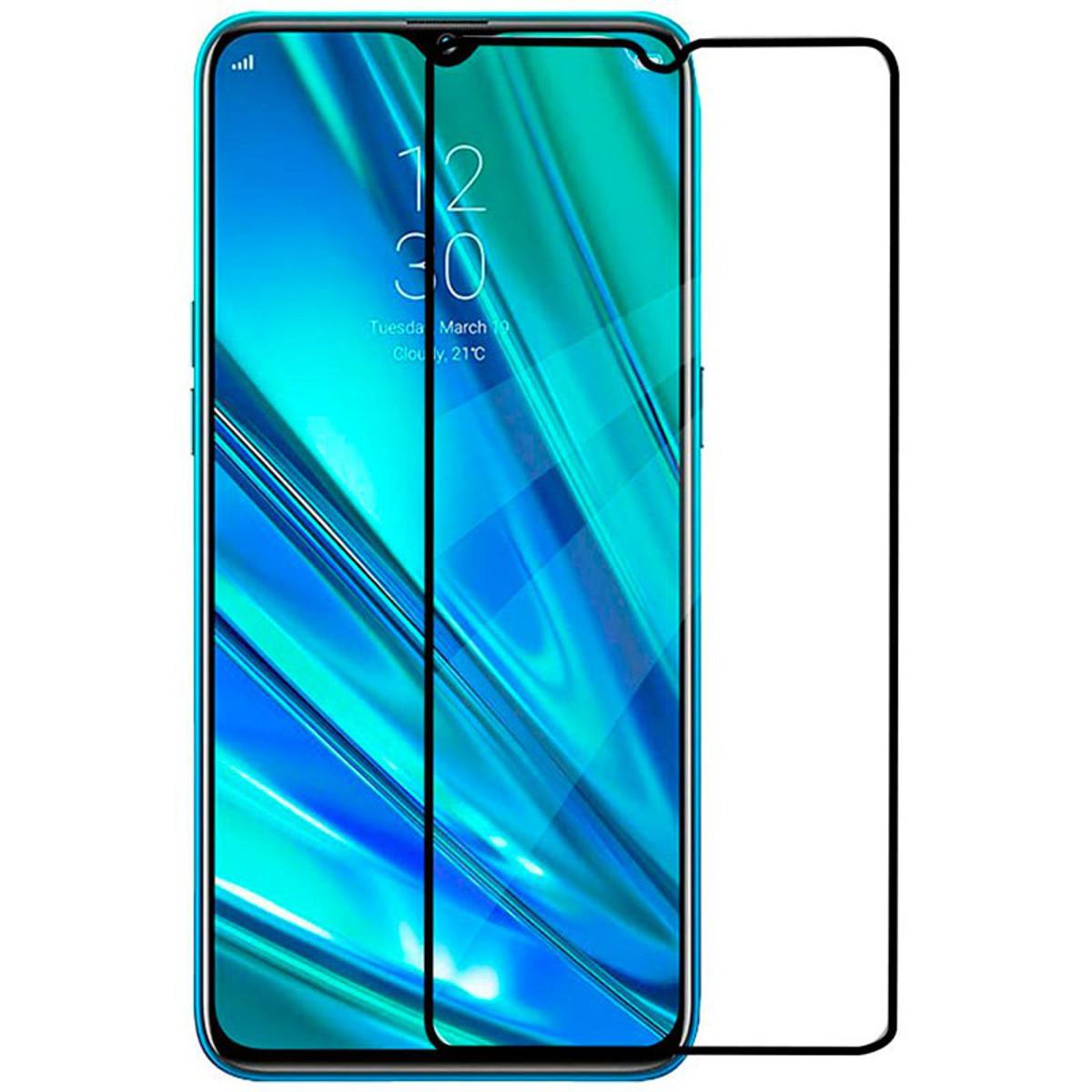 Picture of Realme 6i full Screen Protector 9H  black Picture of Realme 6i full Screen Protector 9H  black
