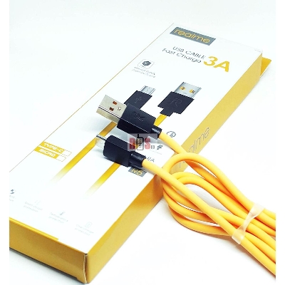 Picture of Realme 3A Micro USB Fast Charging Cable with USB facility Picture of Realme 3A Micro USB Fast Charging Cable with USB facility