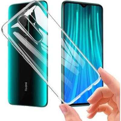 Picture of Transparent Premium Back Cover For Mi Redmi Note 8 Pro Tpu