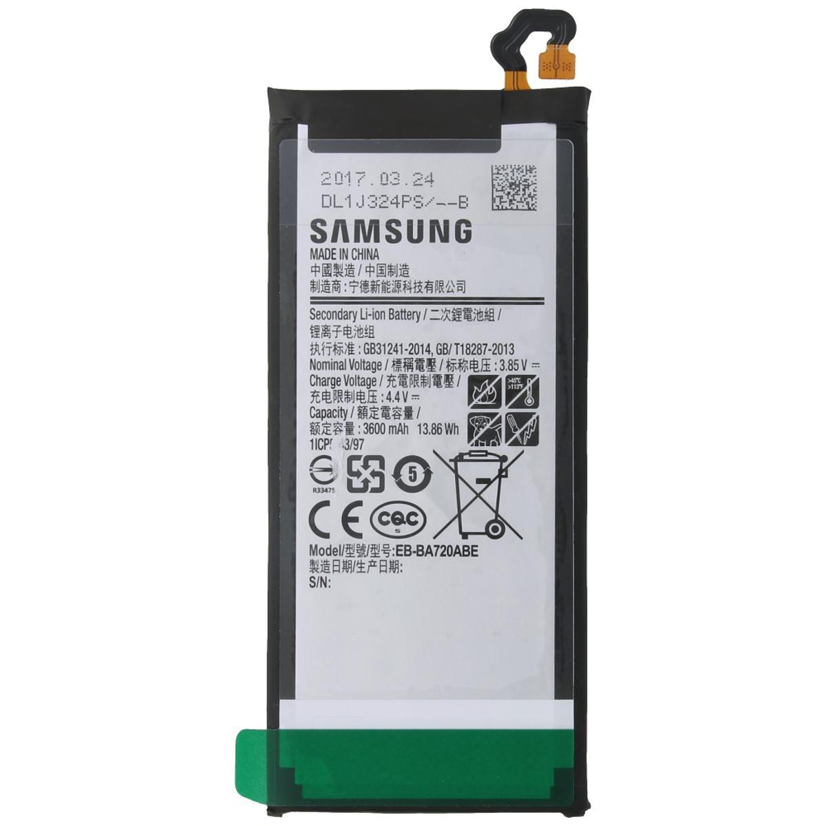Picture of Mobile Battery for SAMSUNG GALAXY A7 2017 - Black