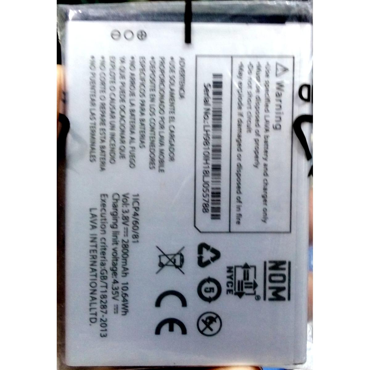 Picture of for lava iris 52 Mobile Battery for LH9810 Picture of for lava iris 52 Mobile Battery for LH9810