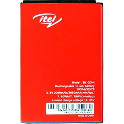Picture of Mobile Battery for itel BL-20 Hi Picture of Mobile Battery for itel BL-20 Hi