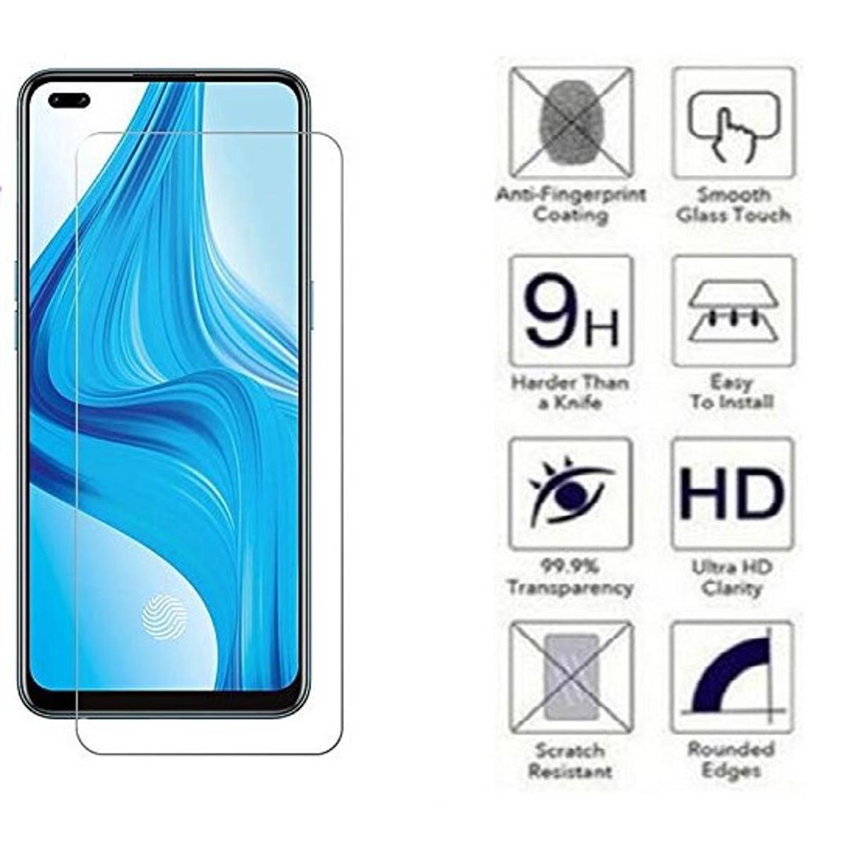 Picture of 3pcs Glass for Oppo F17 Pro Protector 9H Tempered Glass Screen Protector