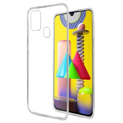 Picture of Back Case For Samsung Galaxy M31 Transparent Cover Tpu Back Case - Back Cover Picture of Back Case For Samsung Galaxy M31 Transparent Cover Tpu Back Case - Back Cover