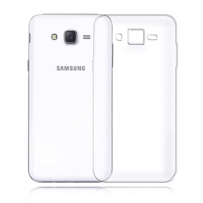 Picture of Transparent TPU Back Case for Samsung Galaxy J7 Prime - Protective Cover