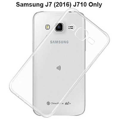 Picture of Back Case For Samsung Galaxy J710 Transparent Cover Tpu Back Case