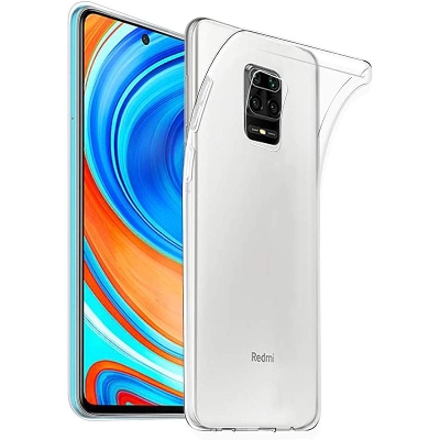 Picture of Back Case For Xiaomi Redmi Note 9 Transparent Cover Tpu Back Case