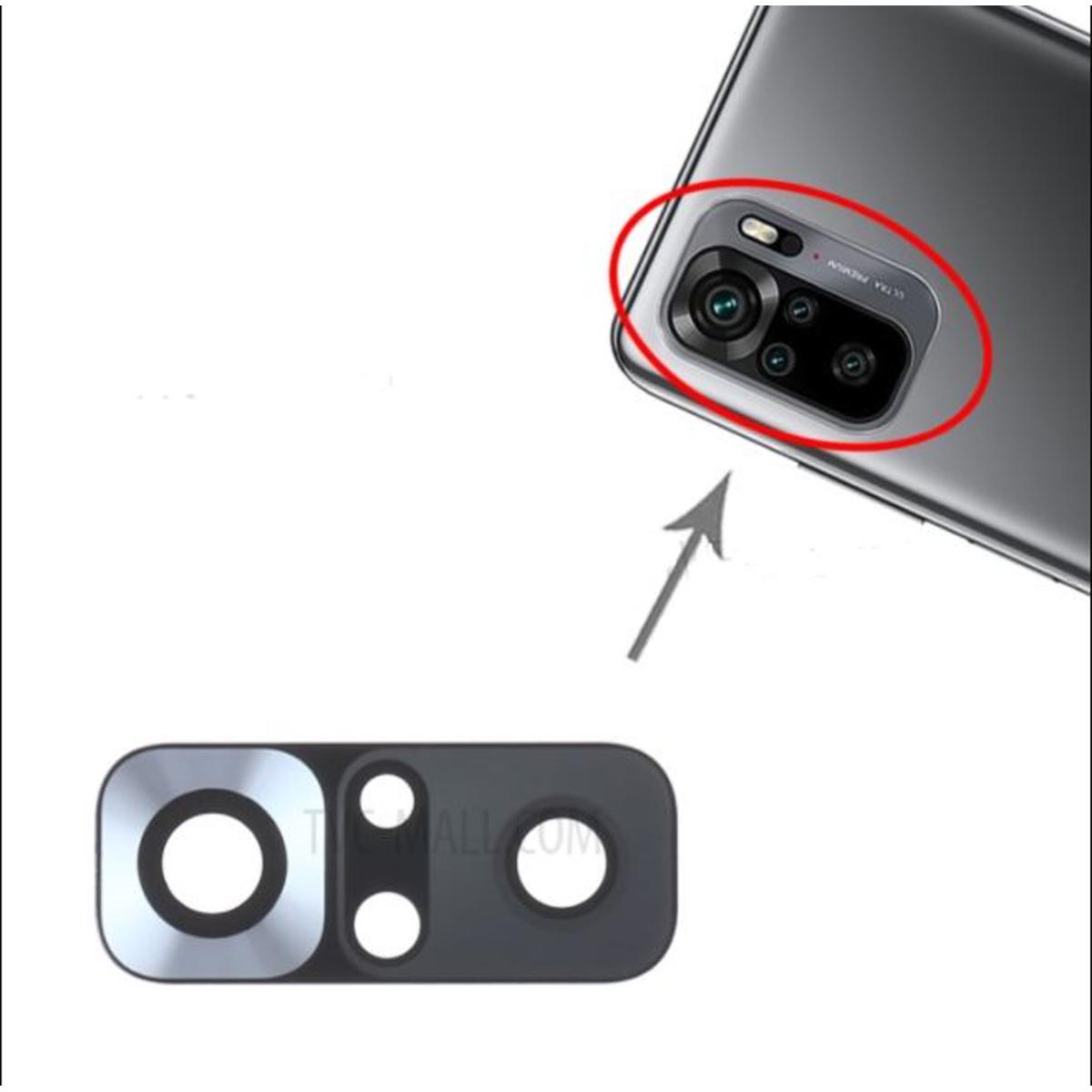 Picture of for Xiaomi Redmi Note 10 Pro Max Camera Main Glass Replacement Glass Slide , Glass Replacement Replace Objective Lens BACK Camera Rear Camera