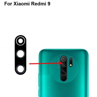 Picture of for Xiaomi Redmi 9 Camera Main Glass Replacement Glass Slide Glass Replacement Replace Objective Lens BACK Camera Rear Camera