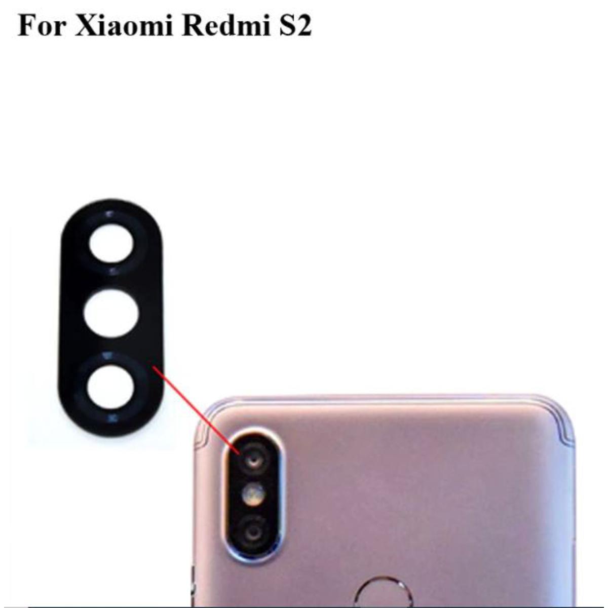 Picture of for Xiaomi Redmi S2 Camera Main Glass Replacement Glass Slide, Glass Replacement Replace Objective Lens BACK Camera Rear Camera