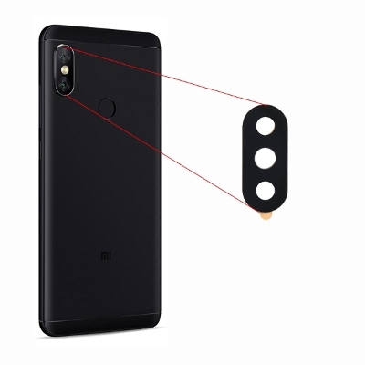 Picture of for Xiaomi Redmi Note 5 Pro Camera Main Glass Replacement Glass Slide, Glass Replacement Replace Objective Lens BACK Camera Rear Camera