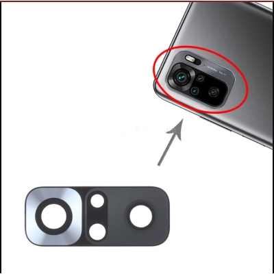 Picture of for Xiaomi Redmi Note 10 Camera Main Glass Replacement Glass Slide, Glass Replacement Replace Objective Lens BACK Camera Rear Camera