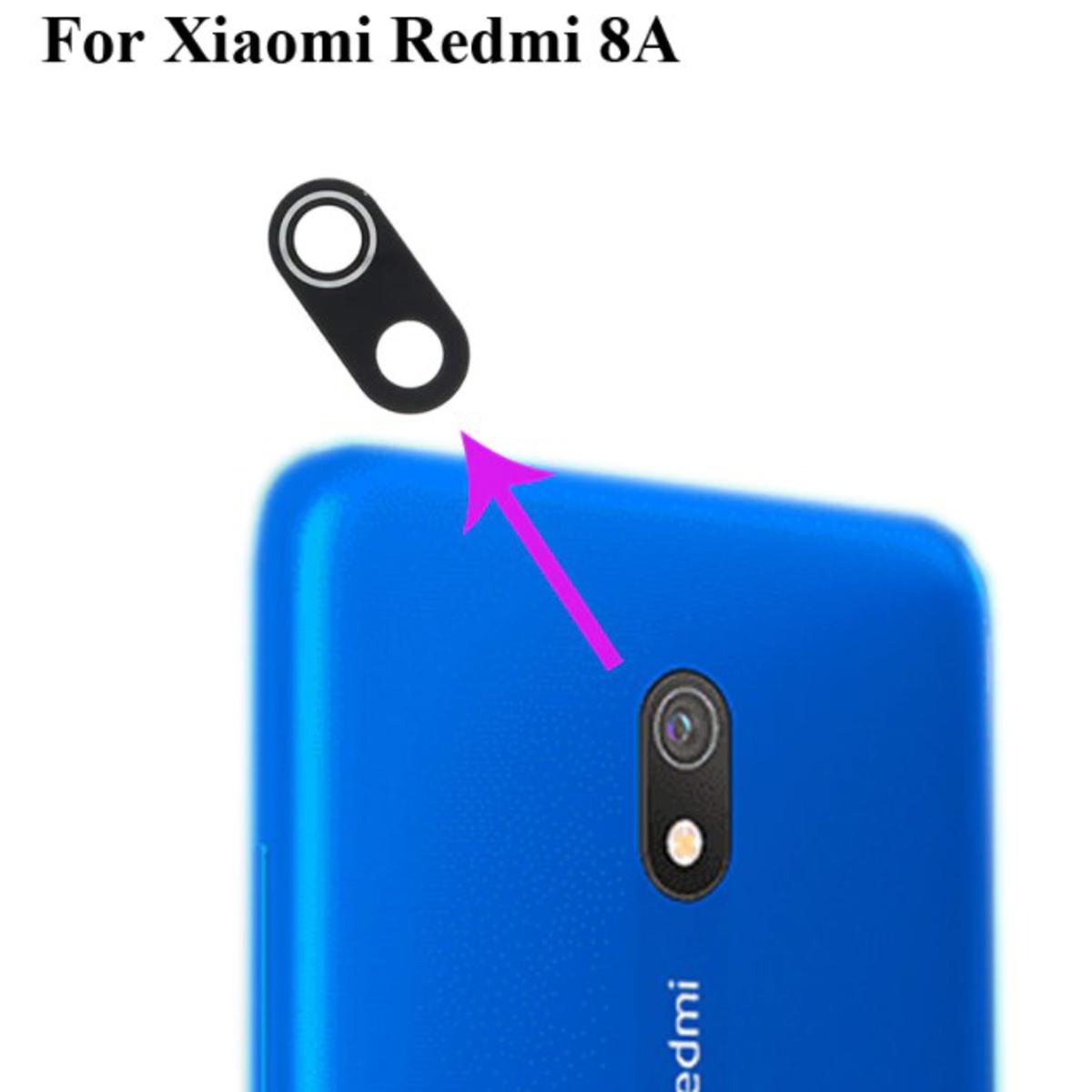 Picture of for Xiaomi Redmi 8A Camera Main Glass Replacement Glass Slide, Glass Replacement Replace Objective Lens BACK Camera Rear Camera
