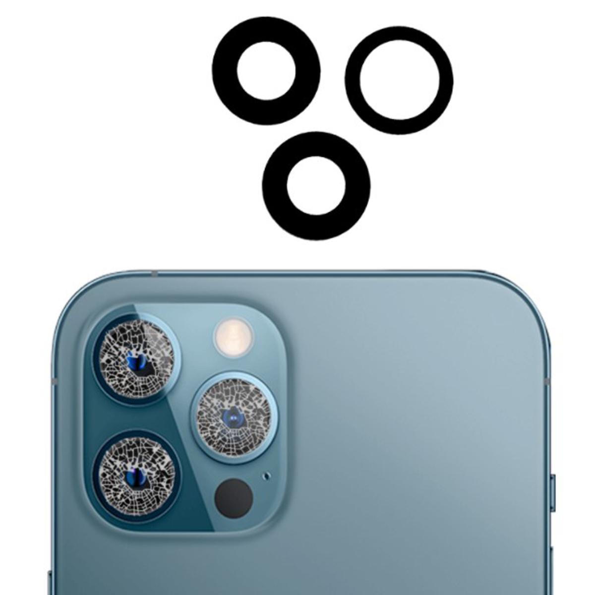 Picture of for iPhone 12 Camera Main Glass Replacement Glass Slide, Glass Replacement Replace Objective Lens BACK Camera Rear Camera