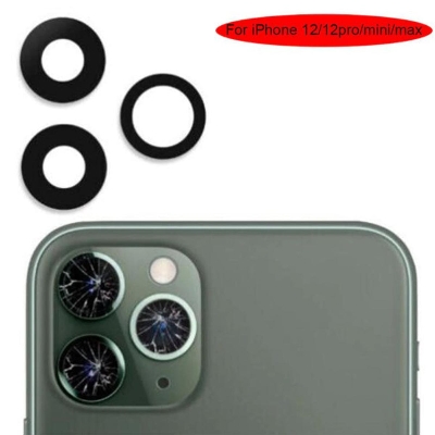 Picture of for iPhone 12 Pro Max Camera Main Glass Replacement Glass Slide, Glass Replacement Replace Objective Lens BACK Camera Rear Camera