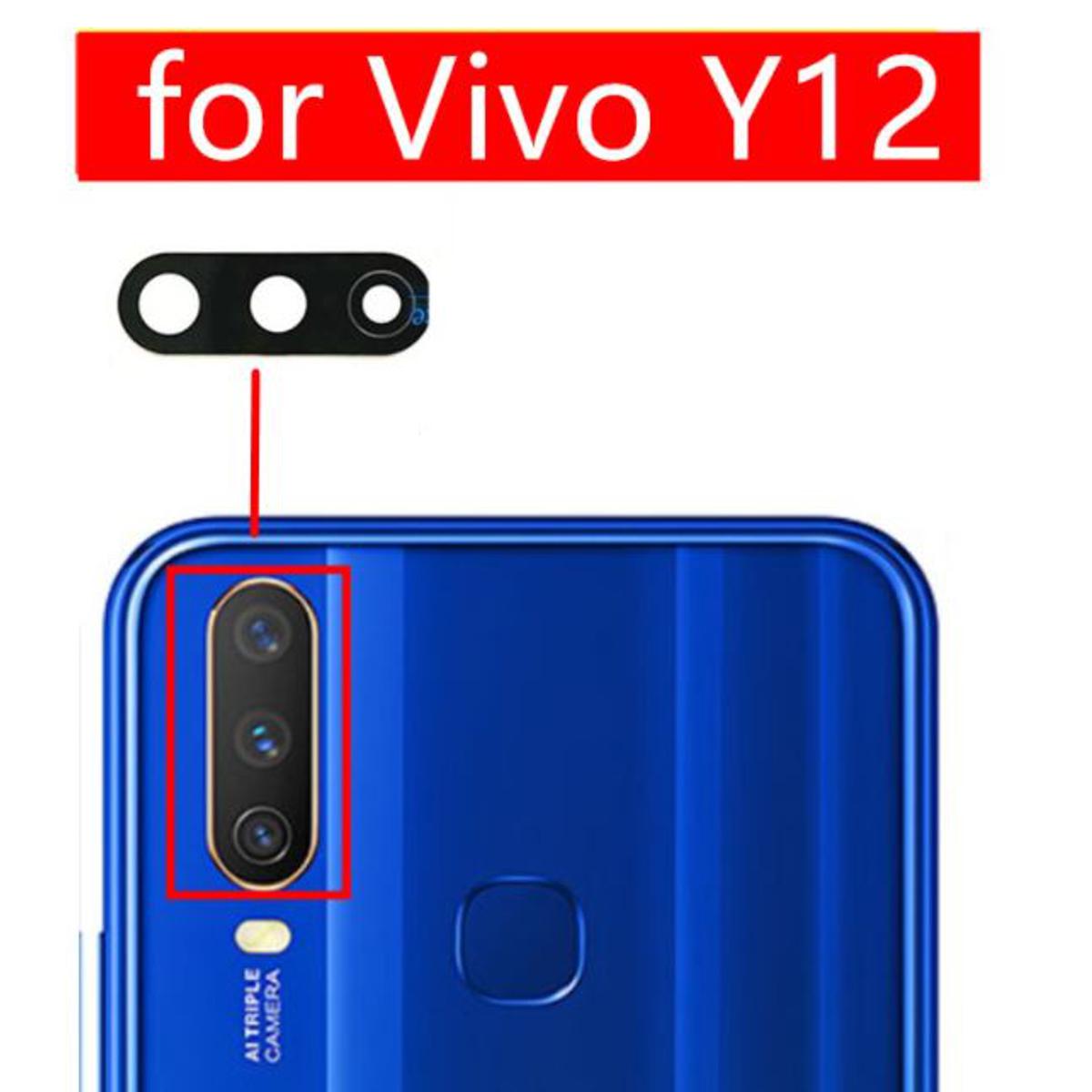 Picture of for Vivo Y12 Camera Main Glass Replacement Glass Slide, Glass Replacement Replace Objective Lens BACK Camera Rear Camera