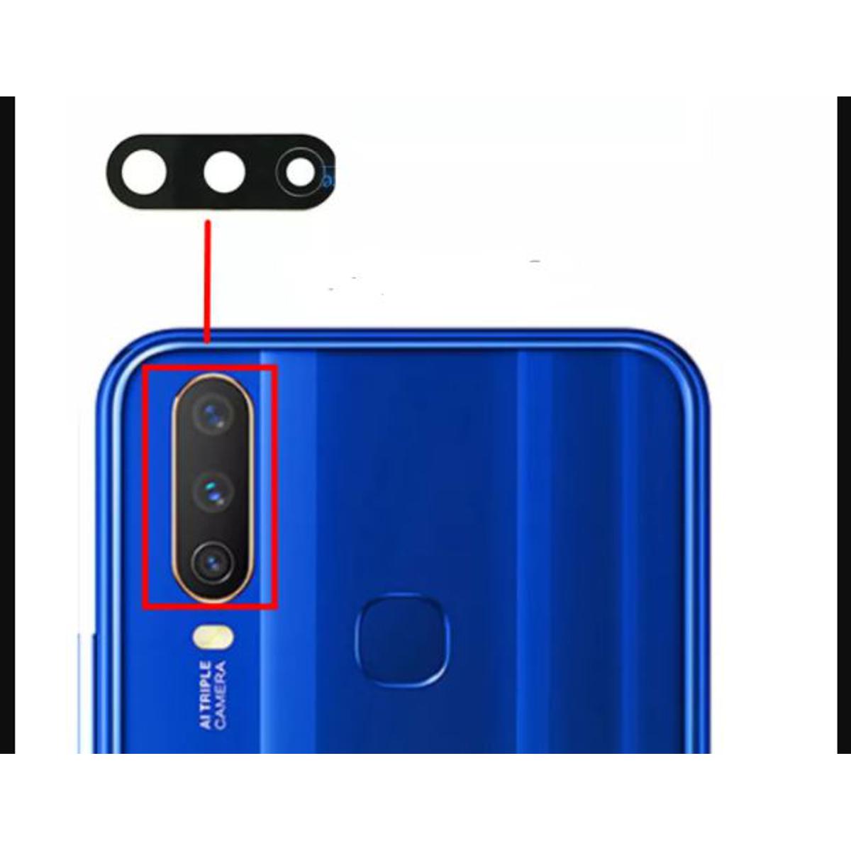 Picture of for Vivo Y15 Camera Main Glass Replacement Glass Slide, Glass Replacement Replace Objective Lens BACK Camera Rear Camera