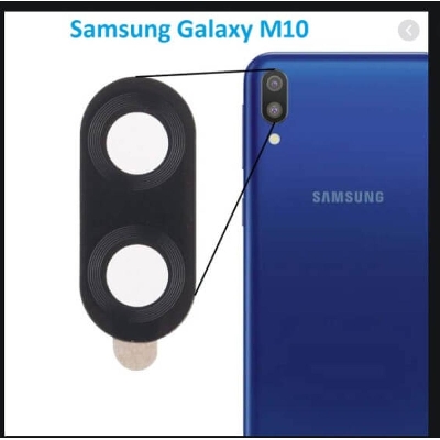 Picture of for SAMSUNG Galaxy M10 Camera Main Glass Replacement Glass Slide, Glass Replacement Replace Objective Lens BACK Camera Rear Camera
