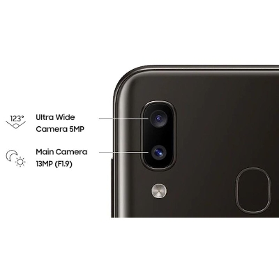 Picture of for SAMSUNG Galaxy A20 Camera Main Glass Replacement Glass Slide, Glass Replacement Replace Objective Lens BACK Camera Rear Camera